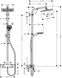 Душевая система HANSGROHE Crometta E Showerpipe 240 1jet с термостатом 27271000 хром - 27271000 - 4