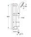 Душевая система GROHE New Tempesta 100 28593002 4 режима струй - 28593002 - 4