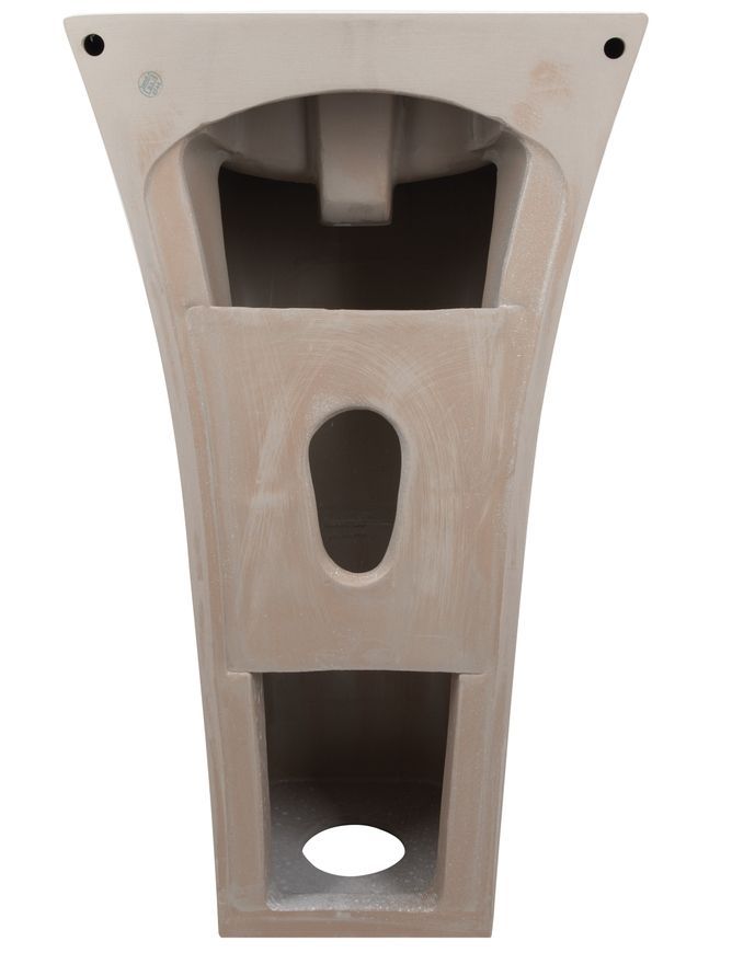 Раковина підлогова моноблок Qtap Crow 445x435x825 White QT0511G315WN - QT0511G315WN