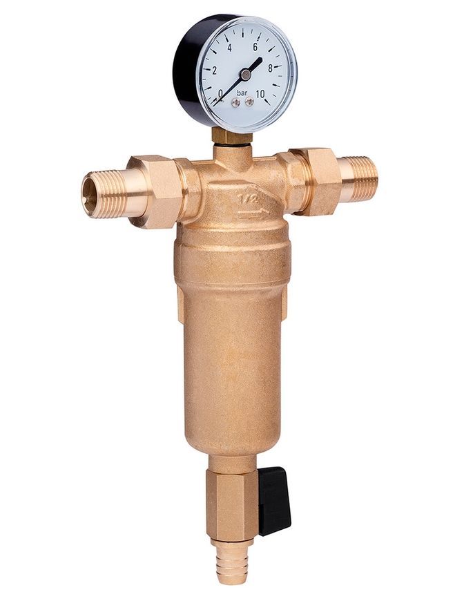 Фильтр самоочищающийся Karro Super 1/2" НН латунь KR88043/1 CV011423 - KR88043/1
