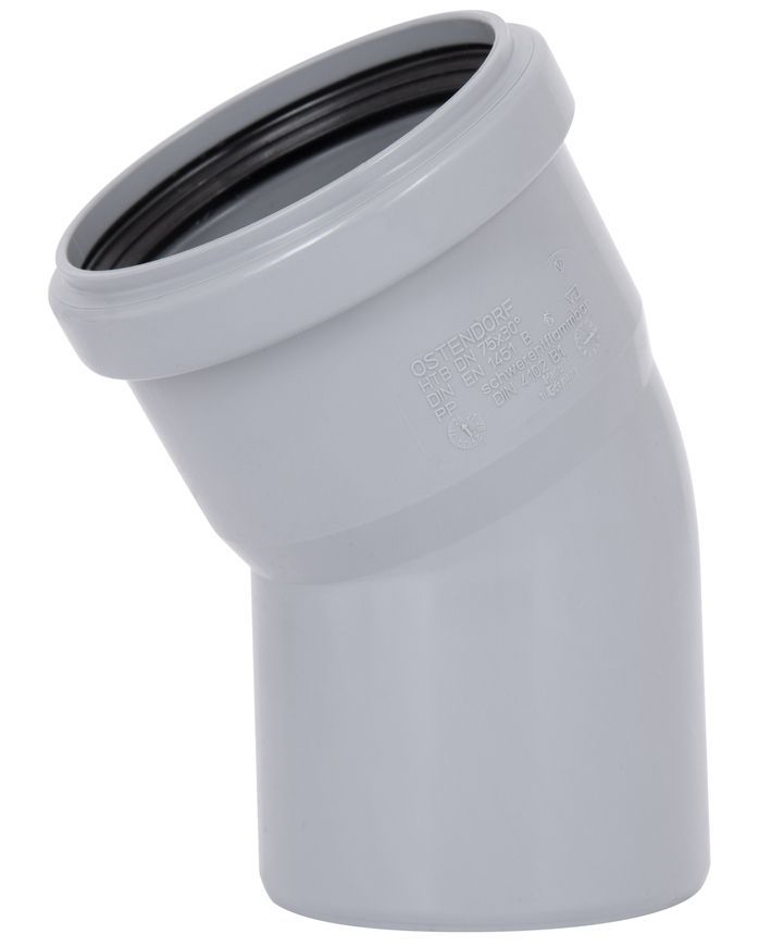 Коліно каналізаційне Ostendorf-OSMA HT-System PLUS d75&times;30&deg; SD00057480