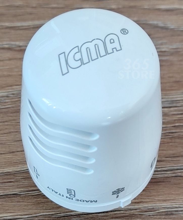 Термокомплект кранів з термоголовкою Icma 3/4" з антипротіканням прямий №KIT 1100+775-940+815-940 - 82KITHAE061100