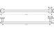 Полотенцедержатель HANSGROHE Logis Universal 60 см Chrome 41716000 хром