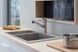 Кухонна мийка HANSGROHE з додатковою чашею S510-F635 770х510 180/450 Concretegrey сірий бетон 43315380 - 43315380 - 9