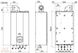 Газовий котел SIME Brava Slim 30 BFT 28 кВт (8112568) (одноконтурний, турбований) - SIMEBRAVASLIM30BFT28 - 12