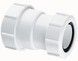 Редукция (муфта) McALPINE 50х40 мм компрессионное соединение белая 4050H-WH