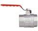 Кран кульовий прямий Thermo Alliance Standart 2" ВР для води, PN40, важіль, латунь SD600NW50PN40 - SD600NW50PN40 - 5