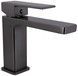 Змішувач для раковини Qtap Gemini Gunmetal Black PVD QTGEM270GMB45676 латунь - QTGEM270GMB45676 - 1