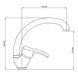 Смеситель для кухни LIDZ (BLA) 40 87 008F-3 (20 38 008 03) черный - LIDZBLA203800803 - 2