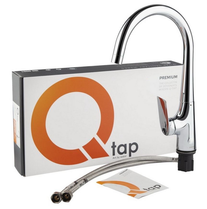 Змішувач для кухні QTAP Elegance CRM 007F - QTELEGCRM007F
