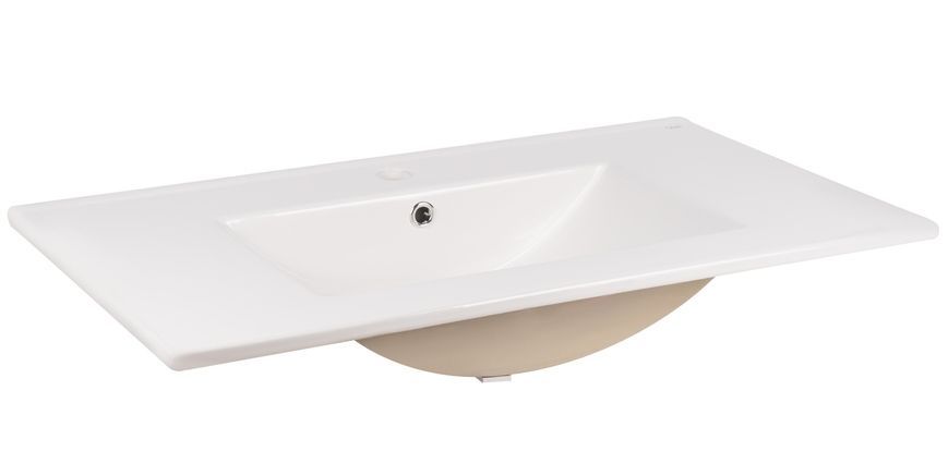 Раковина врезная QTAP Albatross New 815x465x170 White с донным клапаном QT0111750680W - QT0111750680W