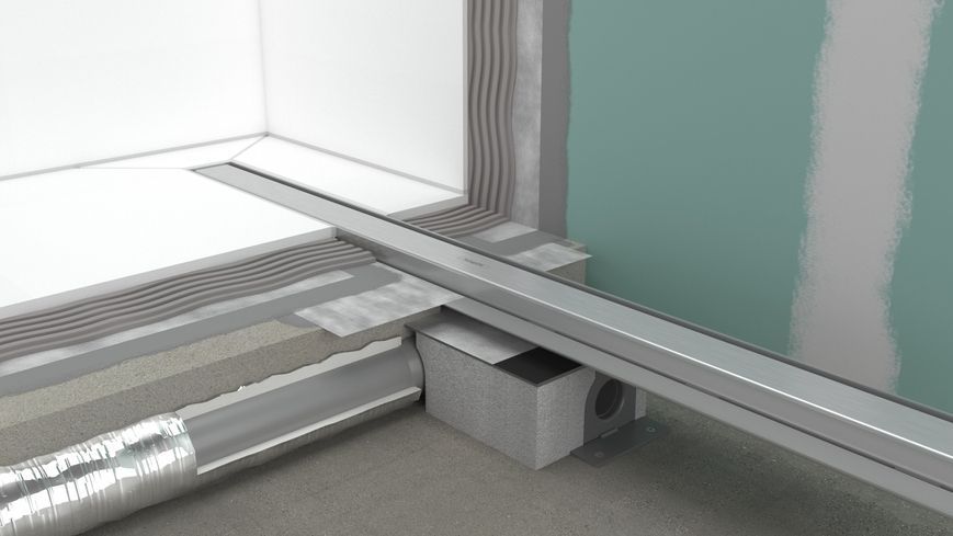 Прихована частина HANSGROHE uBox universal &oslash;40 для душових трапів 01000180 - 01000180