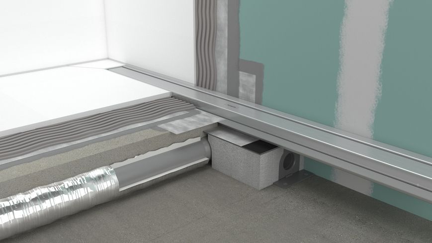 Прихована частина HANSGROHE uBox universal &oslash;40 для душових трапів 01000180 - 01000180