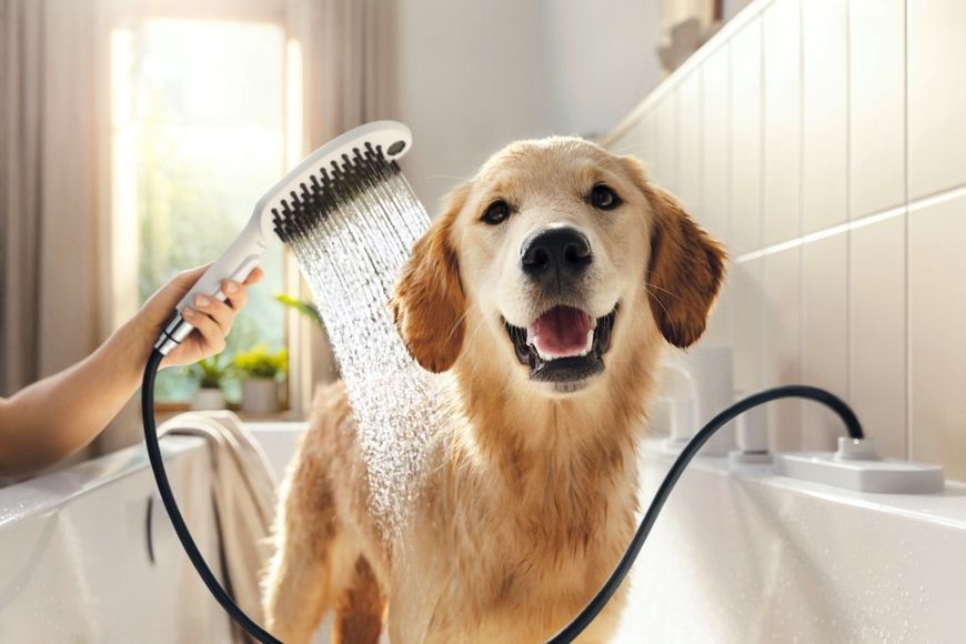 Ручний душ HANSGROHE DogShower 150 3 Jet Matt White 26640700 білий матовий - 26640700