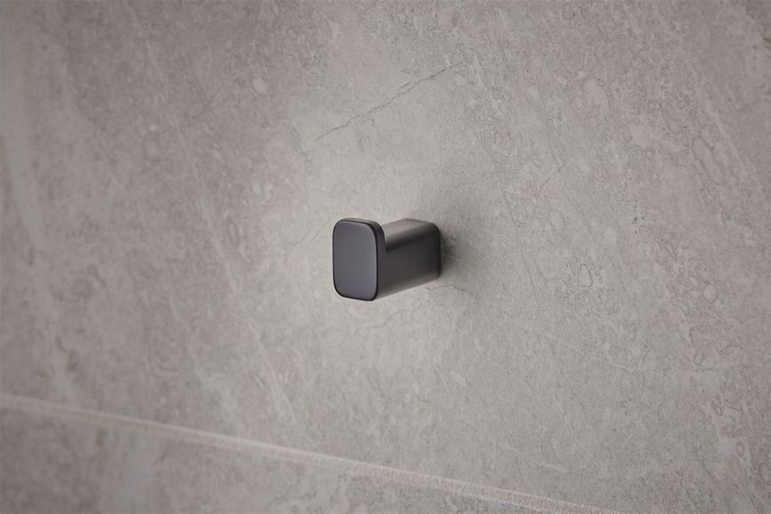 Гачок для рушників HANSGROHE AddStoris Matt Black 41742670 чорний матовий