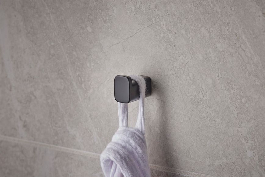 Гачок для рушників HANSGROHE AddStoris Matt Black 41742670 чорний матовий