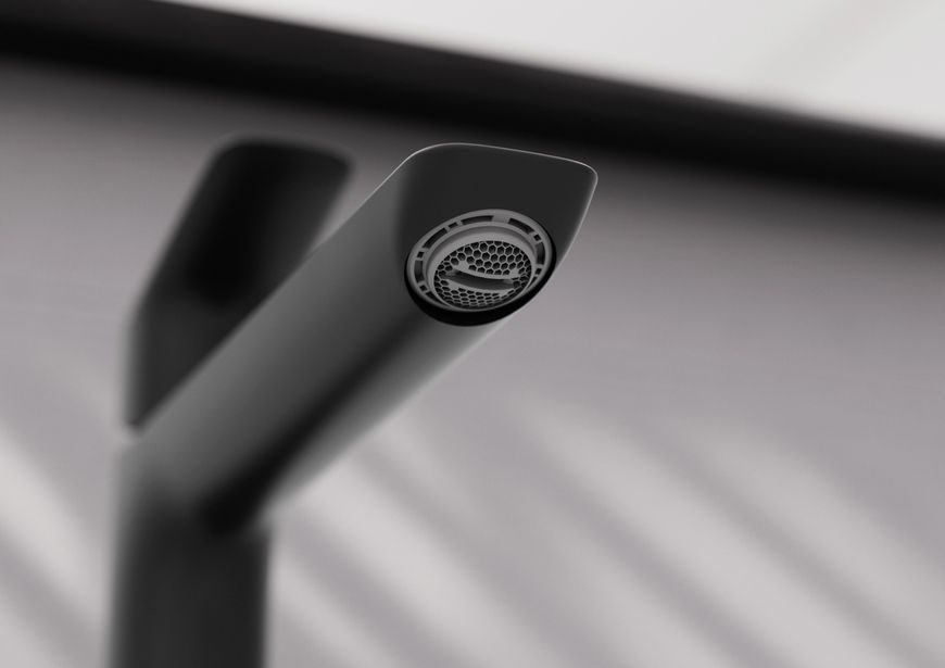 Смеситель для раковины HANSGROHE Logis 240 Fine Matt Black 71258670 черный матовый - 71258670