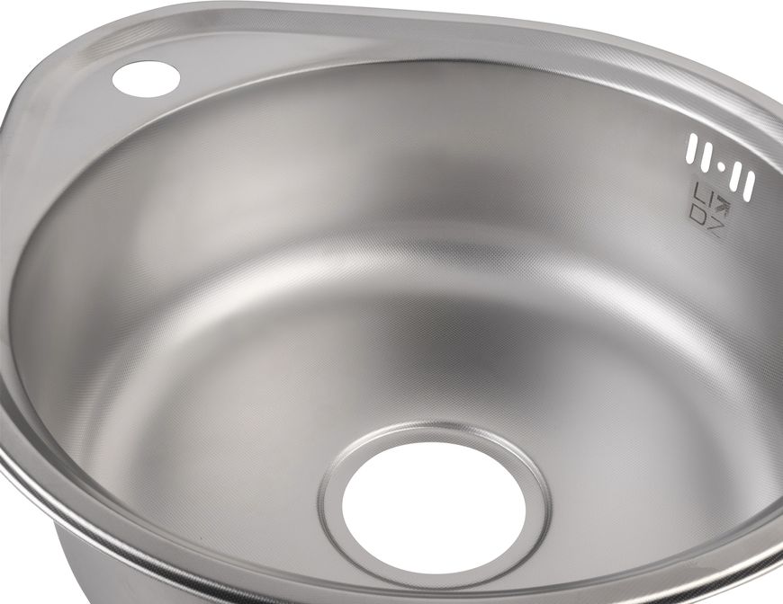Кухонна мийка LIDZ 4843 Micro Decor 0,6 мм (160) - LIDZ4843MDEC06