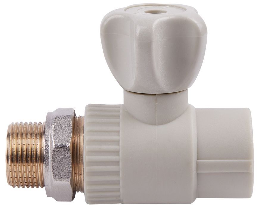 Кран шаровой радиаторный PPR ALFA PLAST 25х3/4" прямой APSRBB2534X - APSRBB2534X