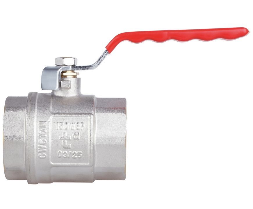 Кран кульовий прямий Thermo Alliance Standart 2" ВР для води, PN40, важіль, латунь SD600NW50PN40 - SD600NW50PN40