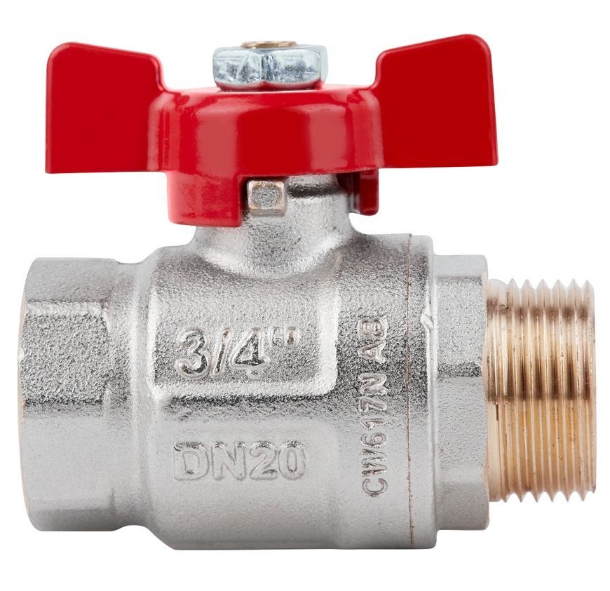Кран шаровой ICMA 3/4" прямой PN40 №351 87351AE11 - 87351AE11