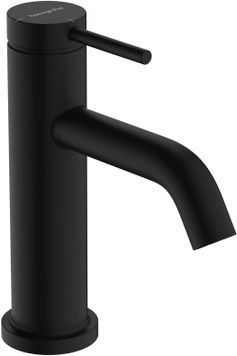 Змішувач для раковини HANSGROHE Tecturis S 80 CoolStart EcoSmart+ Matt Black 73302670 чорний з донним клапаном - 73302670