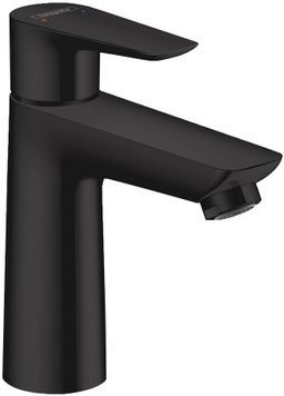 Змішувач для раковини HANSGROHE Talis E 110 з донним клапаном Matt Black 71710670 чорний матовий - 71710670