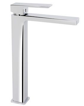 Змішувач для раковини Qtap Gemini високий Chrome QTGEM269CRM45677 латунь - QTGEM269CRM45677
