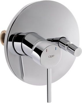 Смеситель скрытого монтажа для ванны/душа QTAP Spring CRM 010-2 QTSPRCRM0102 - QTSPRCRM0102
