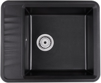 Кухонна мийка QTAP CS 6250 Black (QT6250BLA404) - QT6250BLA404
