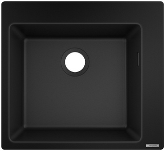 Кухонна мийка HANSGROHE S510-F450 560х510 Graphiteblack чорний графіт 43312170 - 43312170