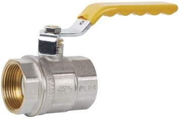 Кран шаровой SD Plus 1" 1/4 ВР для газа (рычаг) латунь SD600NG32PN40