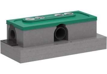 Скрытая часть HANSGROHE uBox universal &oslash;50 для душевых трапов 01001180 - 01001180