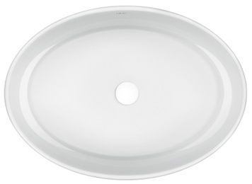 Раковина-чаша Qtap Kolibri накладна овальна 495x360x140 White QT10113054WN - QT10113054WN