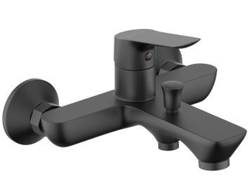 Змішувач для ванни Imprese Kucera f03203410AA чорний - f03203410AA