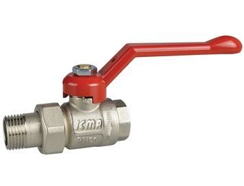 Кран кульовий з "американкою" ICMA 1" 1/2 PN40 прямий №347 латунь 87347AH11 - 87347AH11