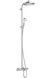 Душова система HANSGROHE Crometta S Showerpipe 240 1jet з термостатом і виливом 27320000 хром - 27320000 - 1