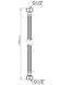 Шланг для підключення води Thermo Alliance Standart 100 см Nylon 1/2"x1/2" ВВ TAS387W100