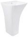 Раковина підлогова моноблок Qtap Crow 445x435x825 White з донним клапаном PU02O QT0511G315WN47321 - QT0511G315WN47321 - 5