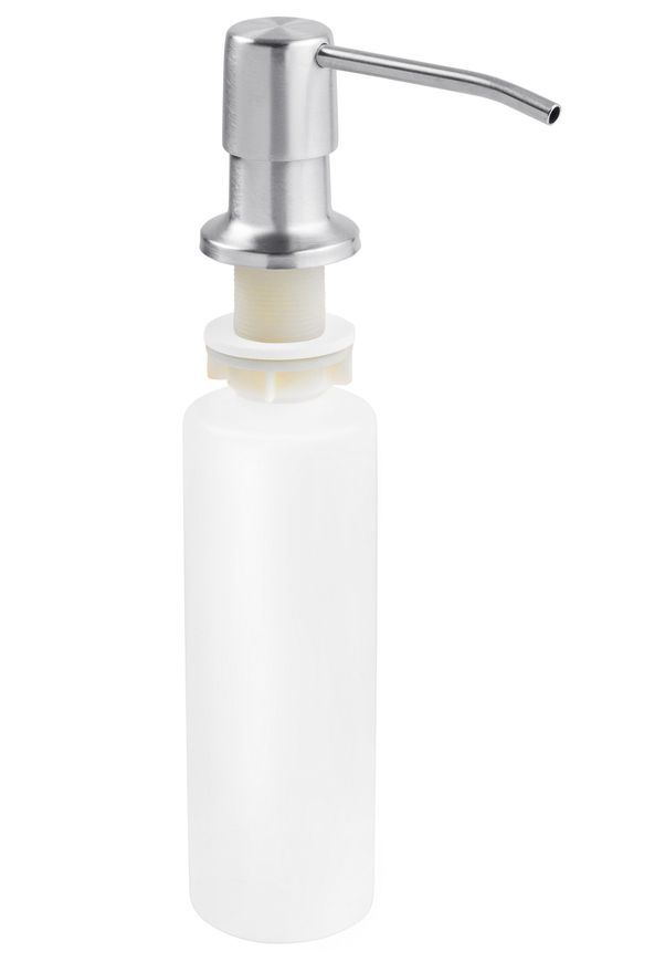 Кухонна мийка Kroner KRP Derby 5050HM Brush зі змішувачем, сушаркою та дозатором CVS30143 KRD5050HMBGRA43332ESG035SP016 - KRD5050HMBGRA43332ESG035SP016