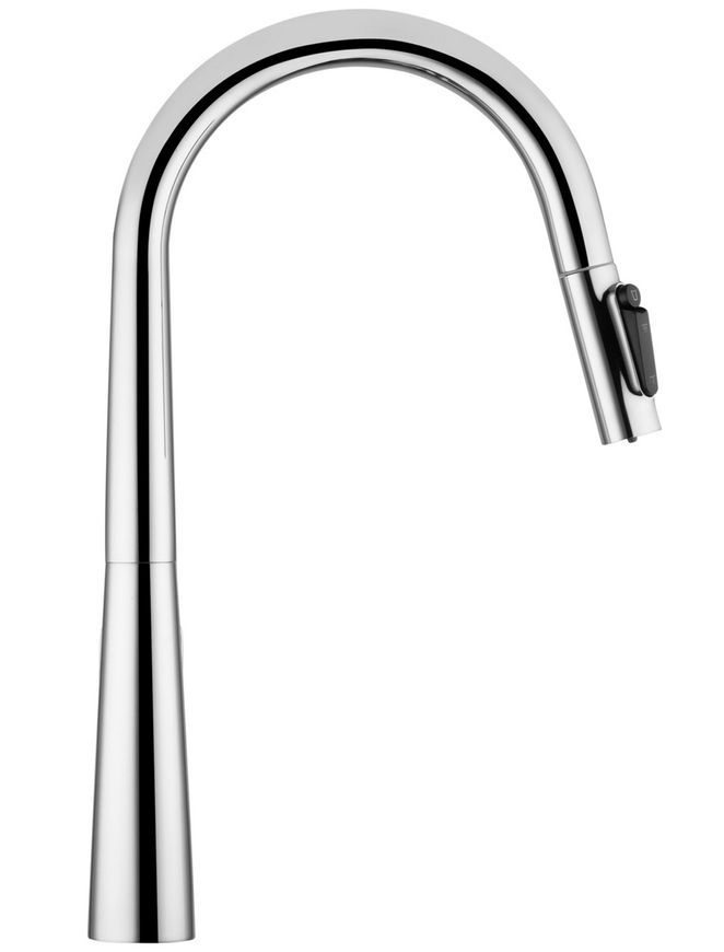 Змішувач для кухні Kroner Element 211569-0101 з підключенням для питної води та висувним виливом, хром CV035983 - Element 211569-0101