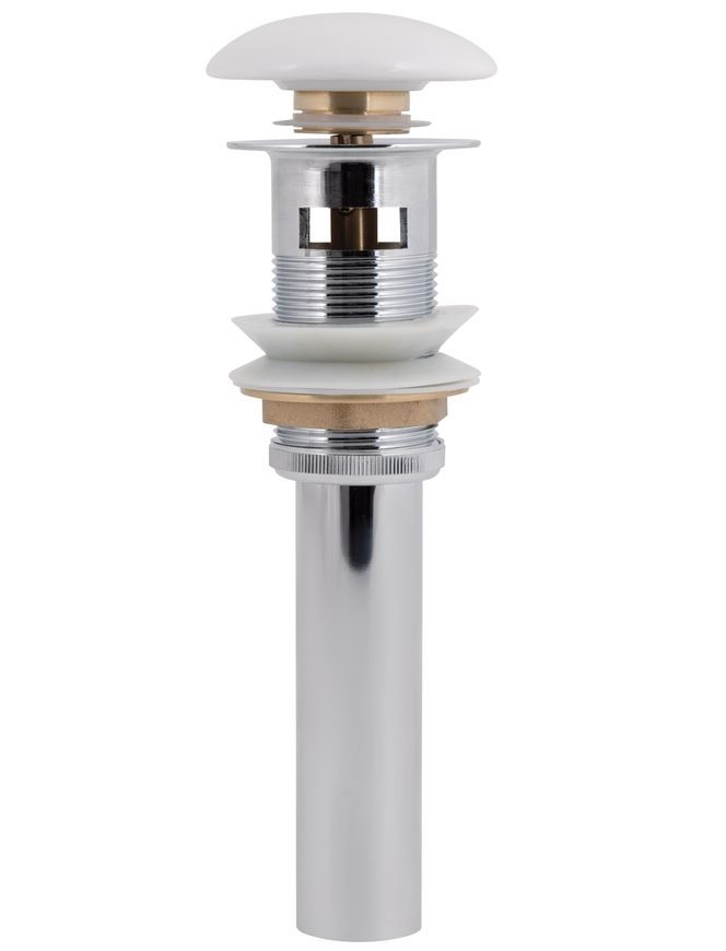 Раковина підлогова моноблок Qtap Crow 445x435x825 White з донним клапаном PU02O QT0511G315WN47321 - QT0511G315WN47321