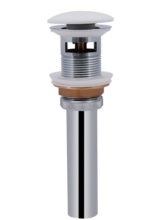 Раковина для підлоги моноблок QTAP Crow 445x435x825 White з донним клапаном QT0511G315W - QT0511G315W
