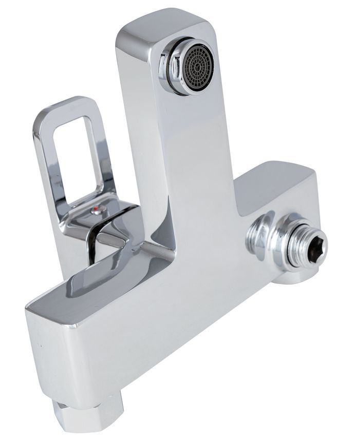 Смеситель для ванны Lidz Wawel 006 Chrome с душевым гарнитуром LDWAW006CRM45388 - LDWAW006CRM45388