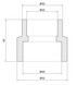 Муфта PPR THERMO ALLIANCE 40х32 - DSB106 - 2