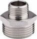Ниппель латунный SD Forte 1 1/2"х1 1/4" редукционный никелированный SF3594032