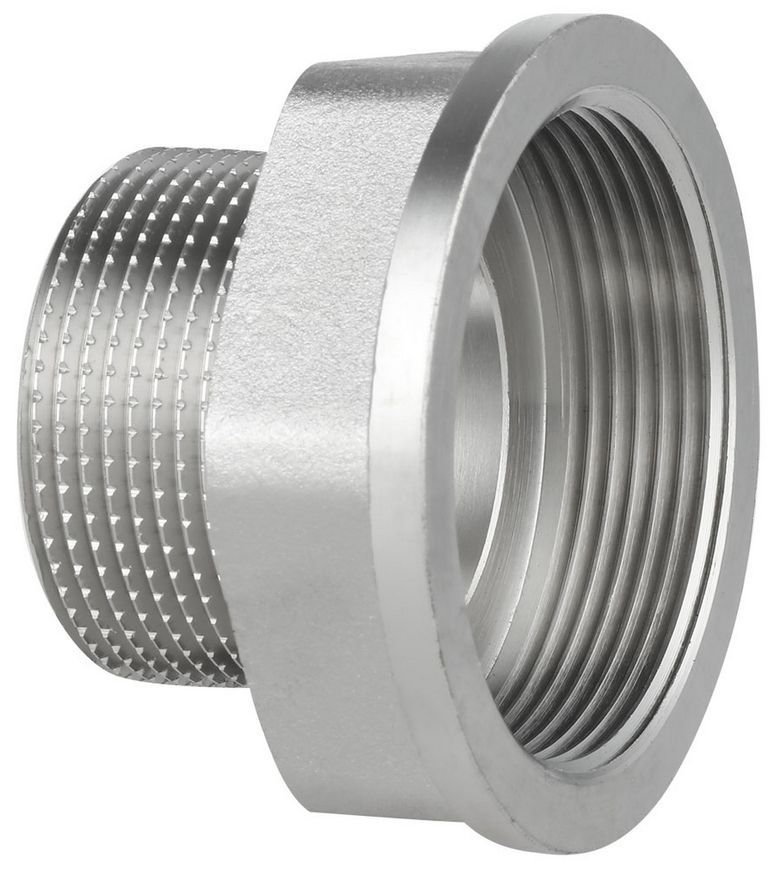 Переход латунный Thermo Alliance Forte 2"ВРх1 1/2"НР никелированный SF3605040
