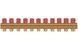 Коллектор&nbsp;ICMA&nbsp;с&nbsp;регулировочными&nbsp;вентилями&nbsp;1" 11 выходов №1105 (Red) 871105PT0511