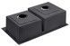 Кухонна мийка Kroner KRP Schwarze 7843ZHM PVD 3,0/1,0 мм чорна CV022797 Schwarze-7843ZHM - Schwarze-7843ZHM - 5