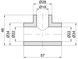 Трійник PPR ALFA PLAST 25х20х25 APRETE2520X - APRETE2520X - 2